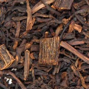 A sample of Vanilla Cream Decaf tea.