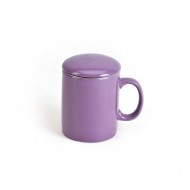 Infuser Mug with Lid ~ Violet
