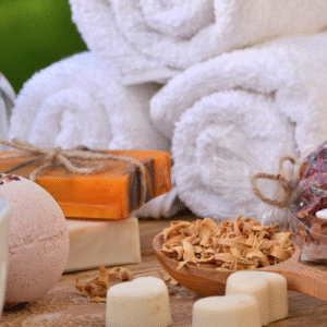 spa gift box herbs