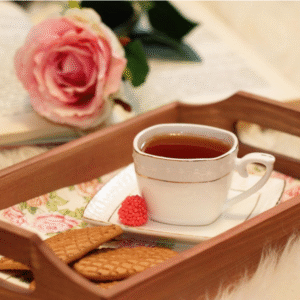 valentine's chocolate tea gift box