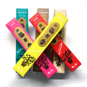 Morning Star Japanese Incense – 50 Sticks & Holder - Image 2