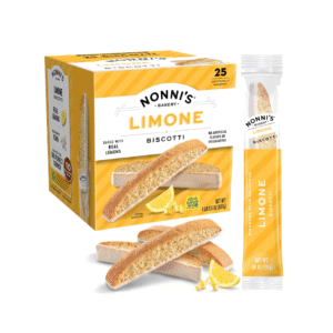 Nonni's Lemon-Iced Biscotti Cookie