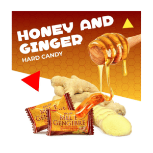 honey ginger hard candies