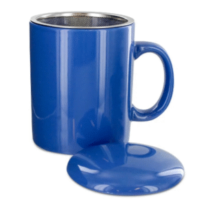 Simply Blue Infuser Mug with Lid