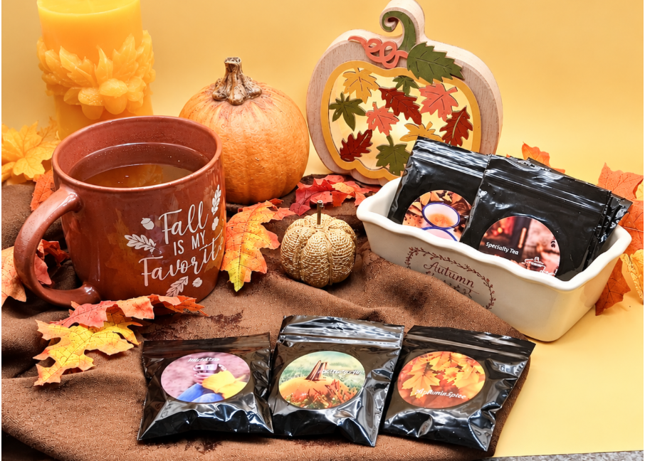 fall tea blends month of tea gift box